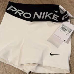 NWTS White Nike Pros